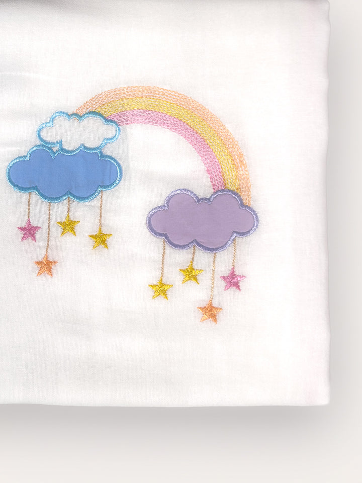 Classic Embroidered Bath Towel