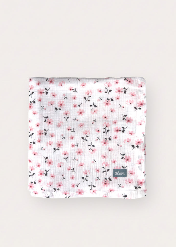 Swaddle Blanket in Cherry Blossom