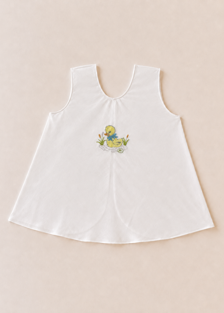 Nora Embroidered Sleeveless Newborn Dress - Collection 5