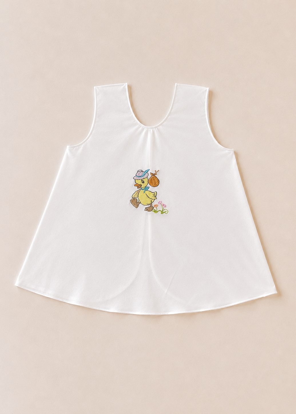 Nora Embroidered Sleeveless Newborn Dress - Collection 8