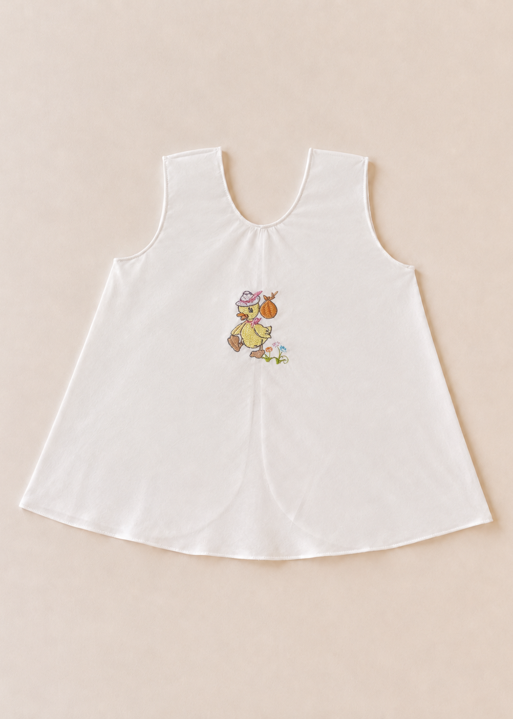 Nora Embroidered Sleeveless Newborn Dress - Collection 1