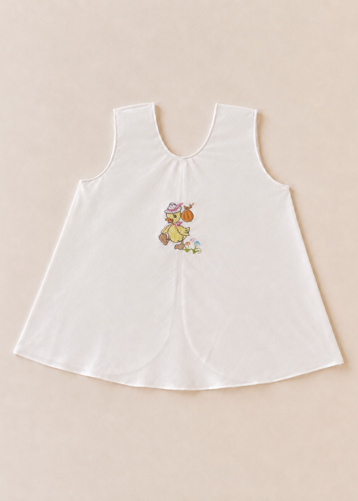 Nora Embroidered Sleeveless Newborn Dress - Collection 1