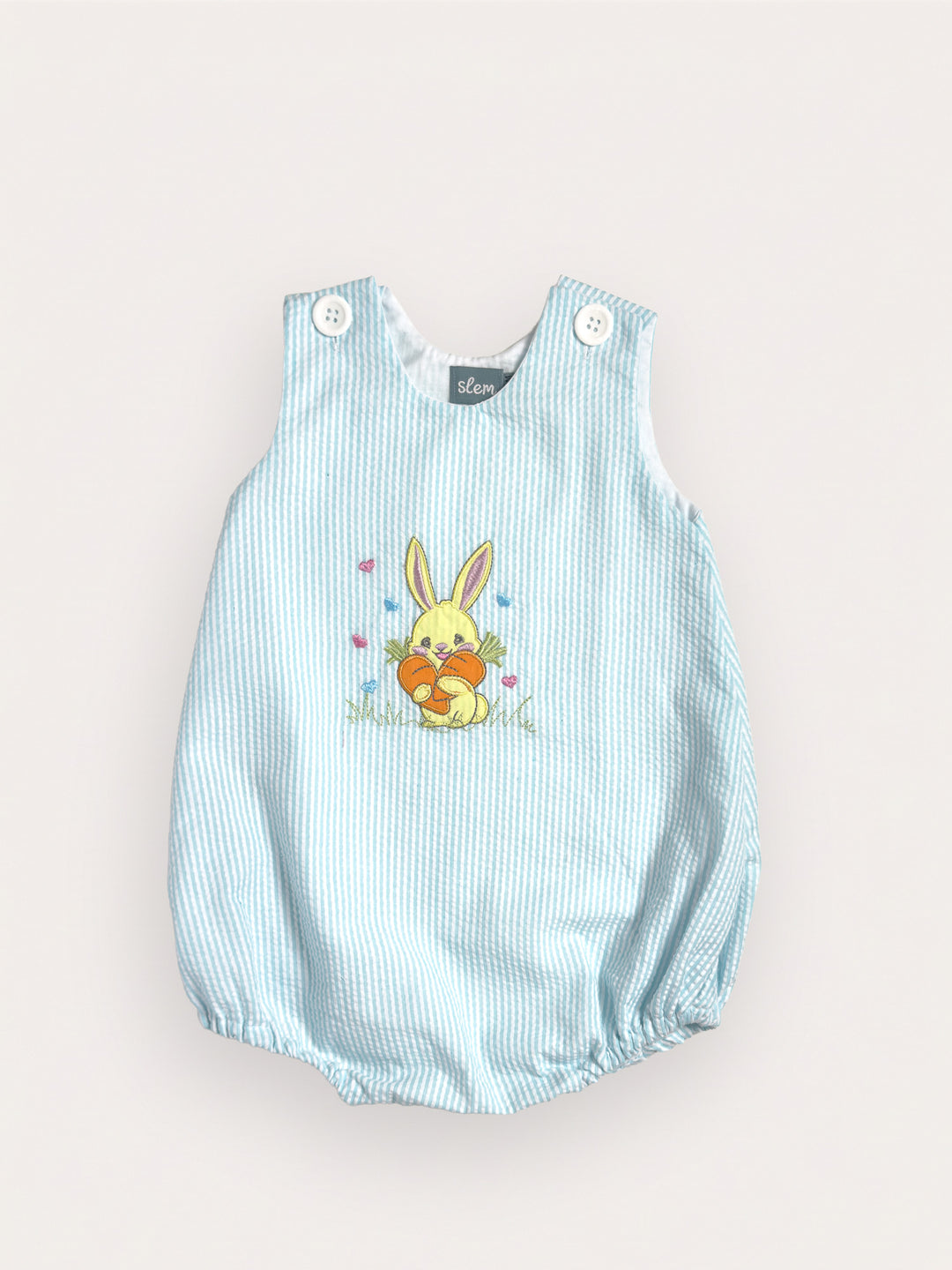 Finn Romper in Sky Blue