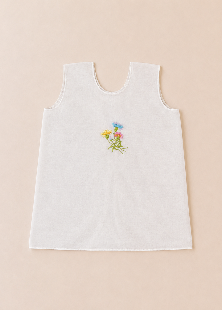 Eva Embroidered Sleeveless Newborn Dress - Collection 2