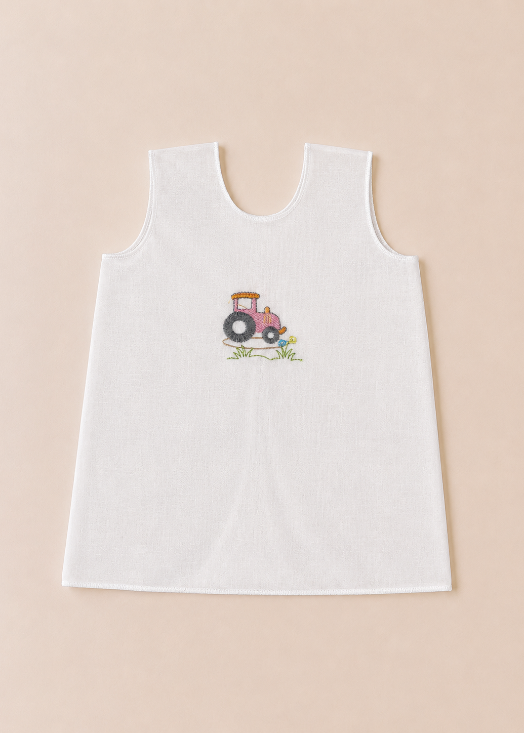 Eva Embroidered Sleeveless Newborn Dress - Collection 2