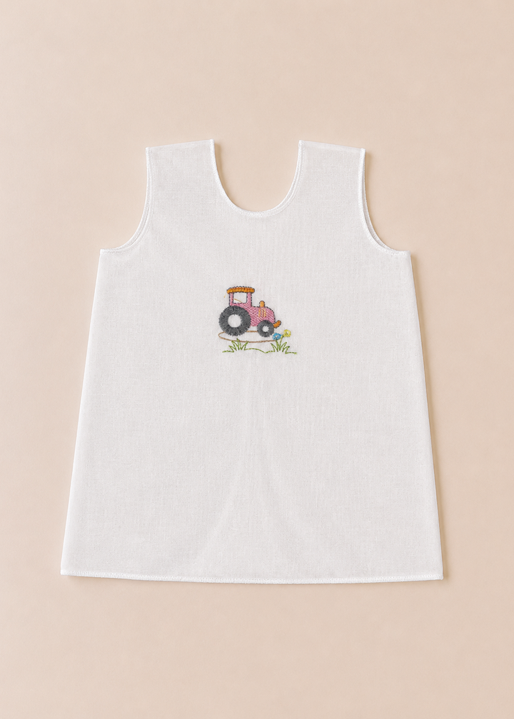 Eva Embroidered Sleeveless Newborn Dress - Collection 2