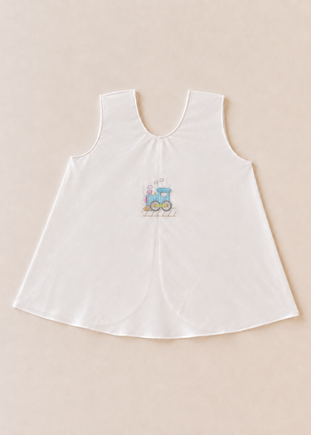 Nora Embroidered Sleeveless Newborn Dress - Collection 8