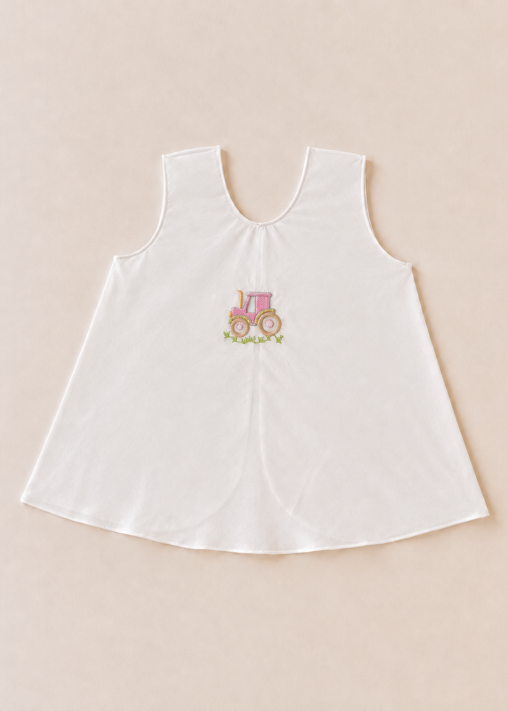 Nora Embroidered Sleeveless Newborn Dress - Collection 1