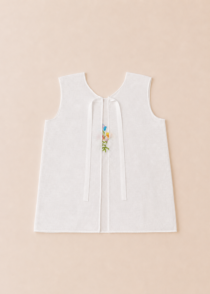 Eva Embroidered Sleeveless Newborn Dress - Collection 2