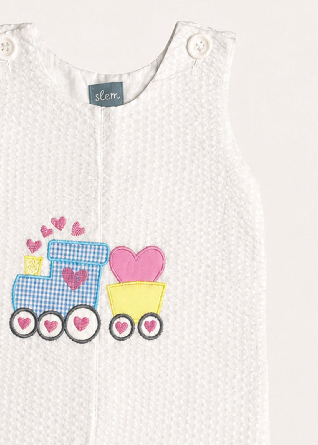 Skye Romper in White