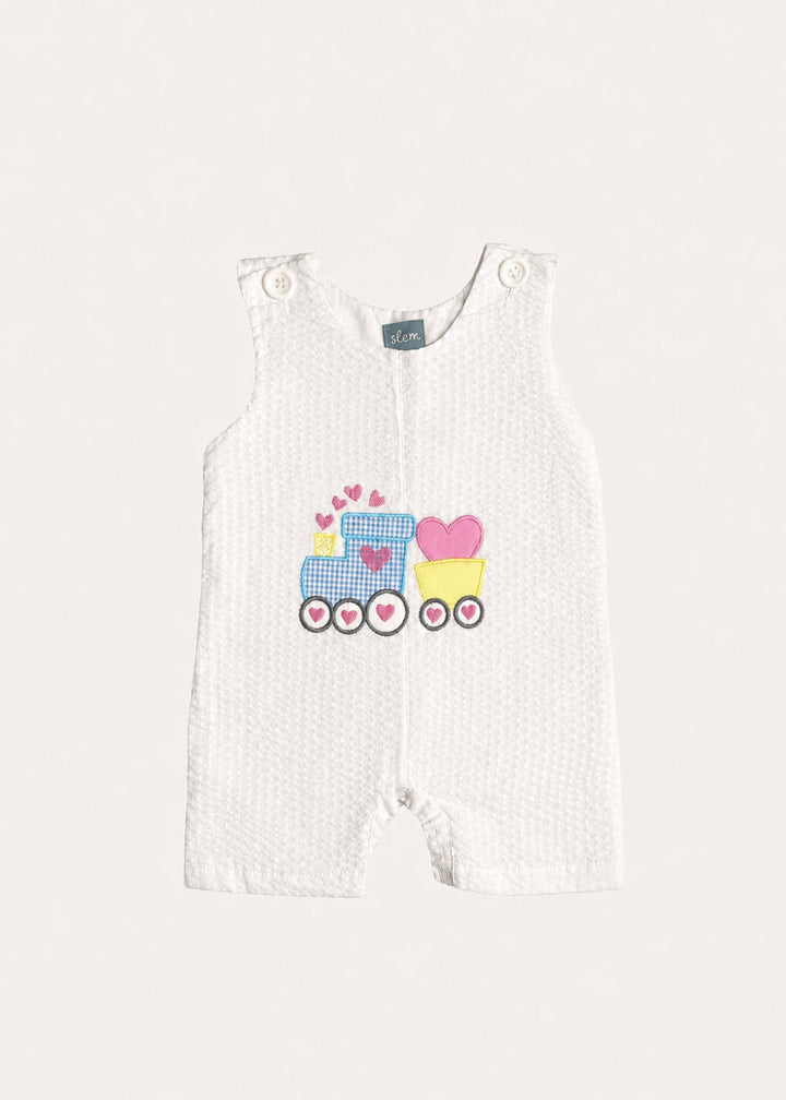 Skye Romper in White