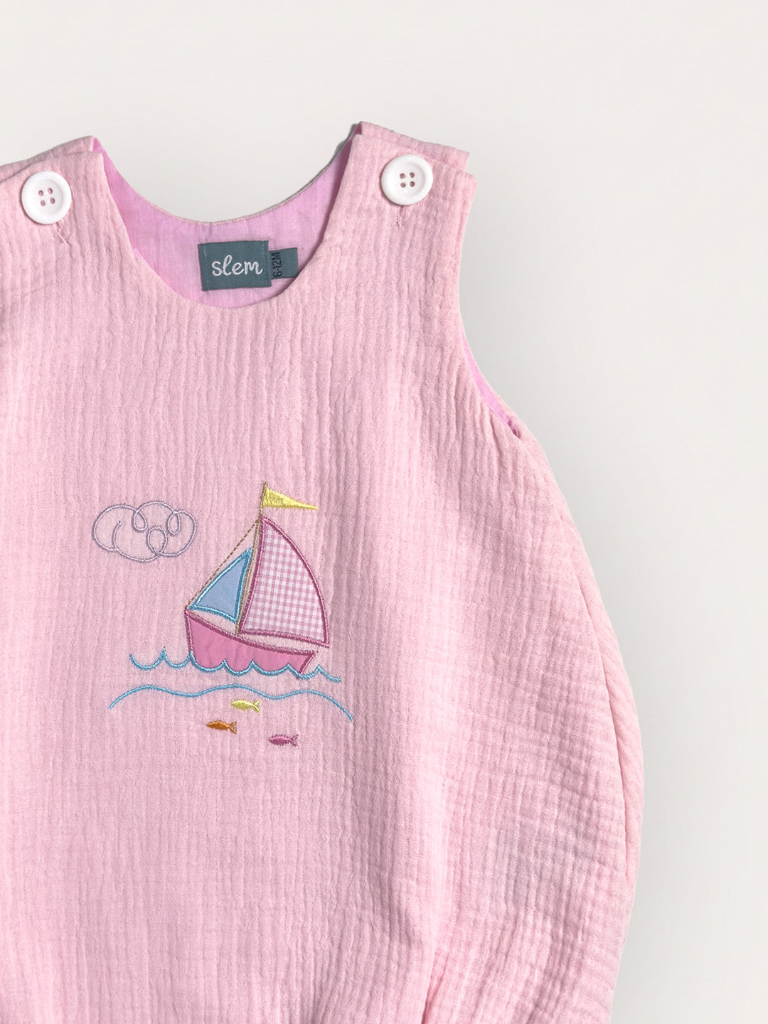 Clara Romper in Pink