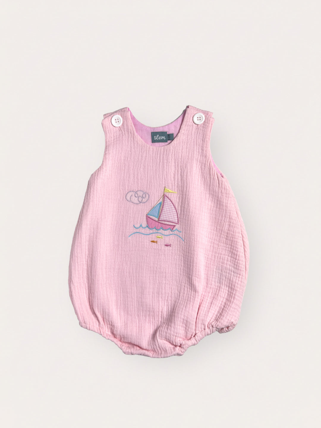 Clara Romper in Pink