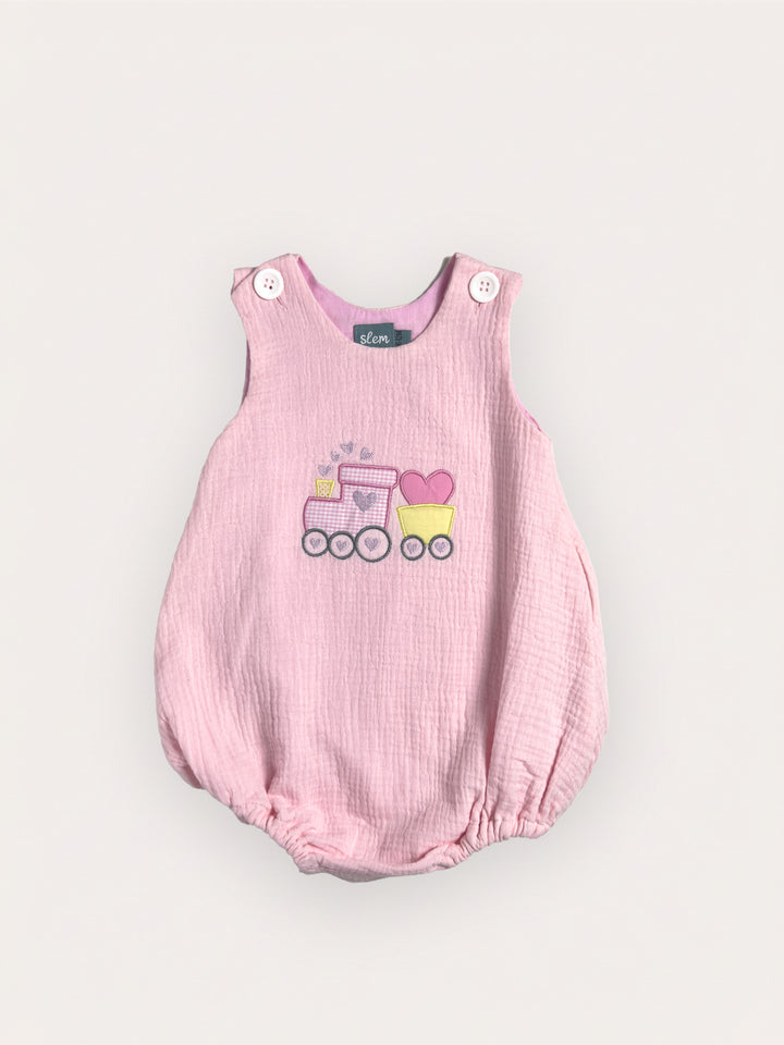 Clara Romper in Pink