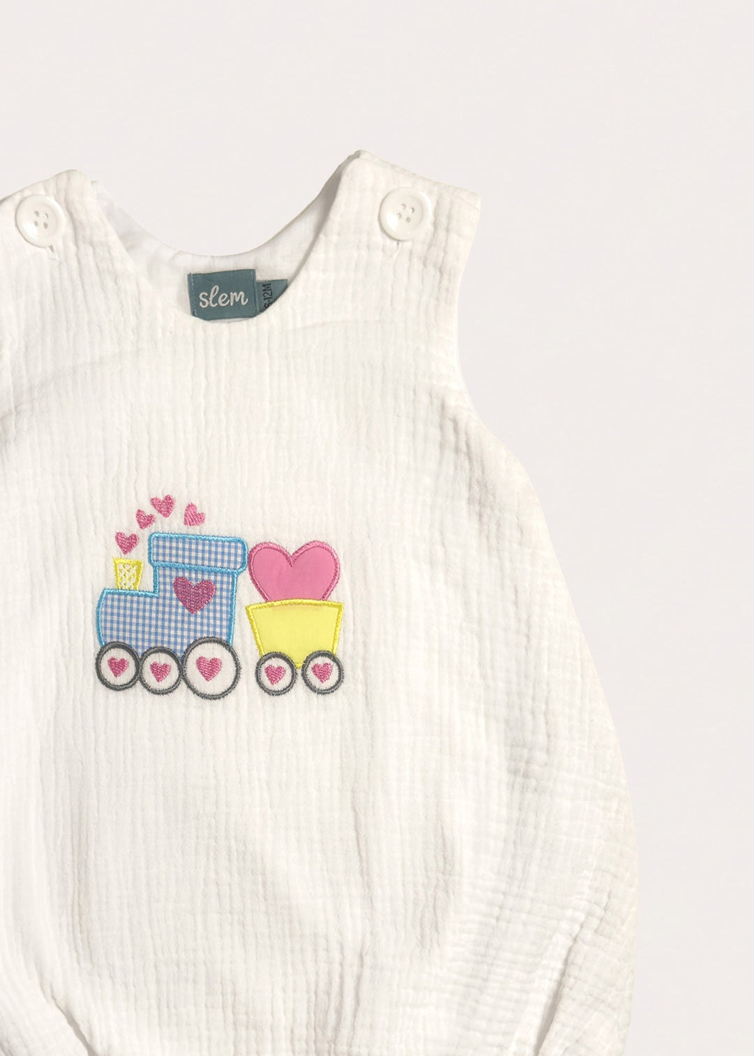 Rory Romper in White