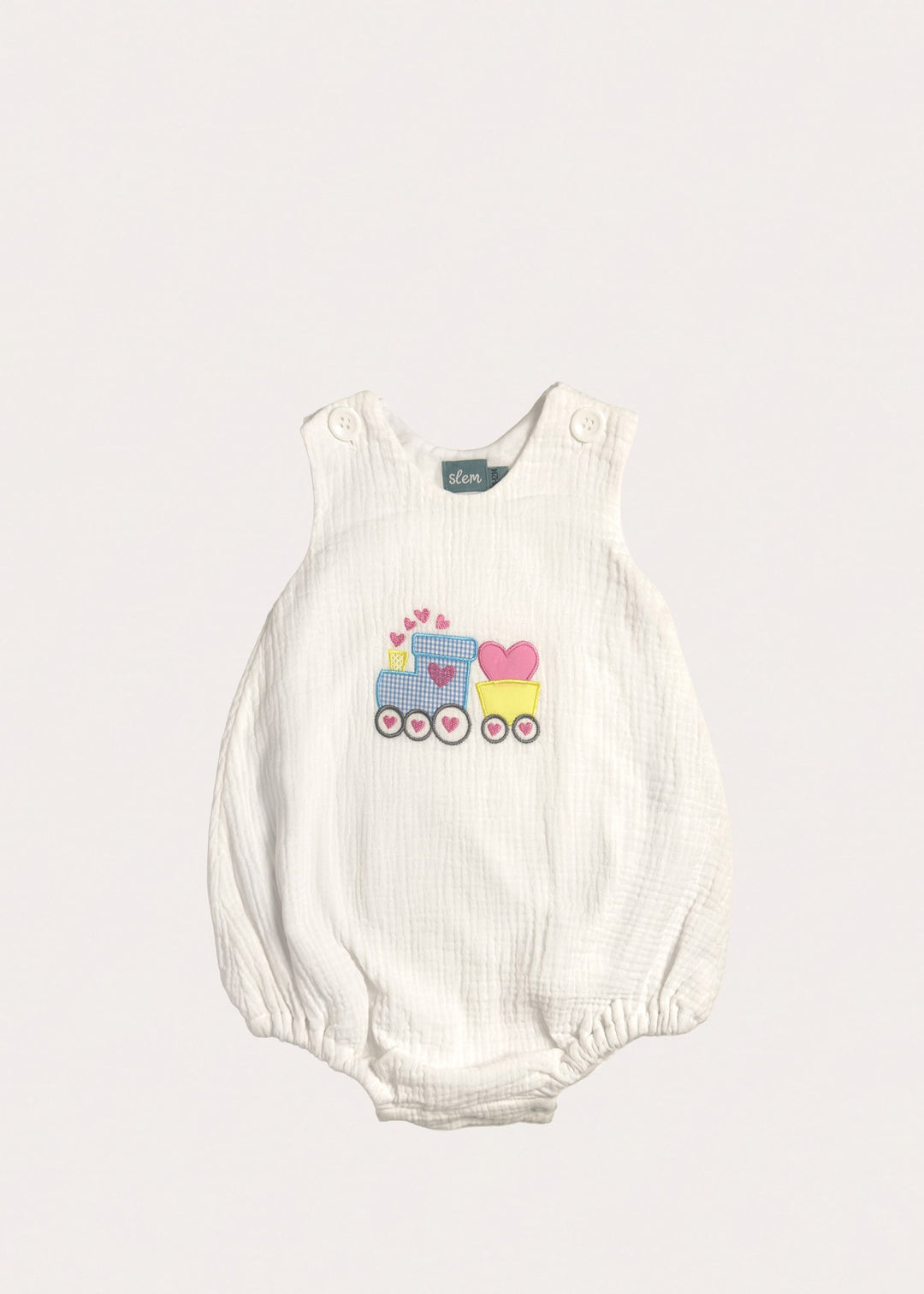 Rory Romper in White