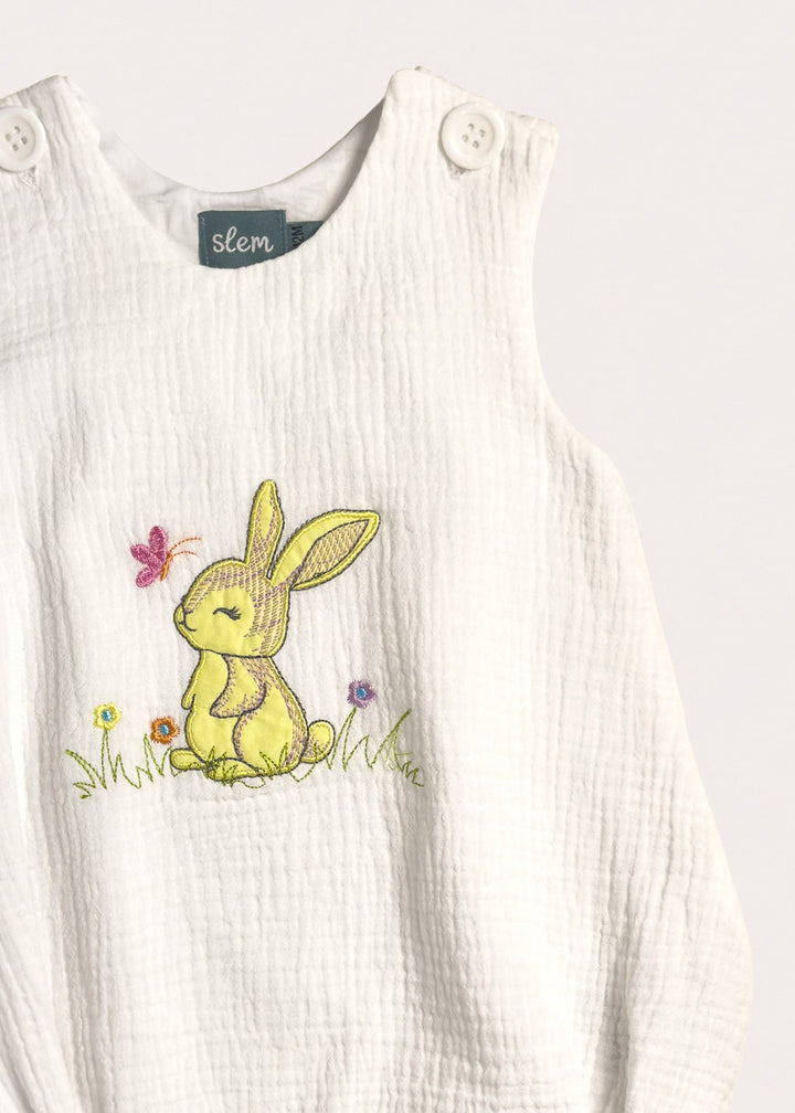 Rory Romper in White