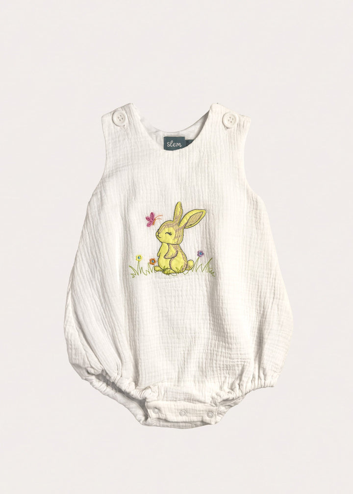 Rory Romper in White