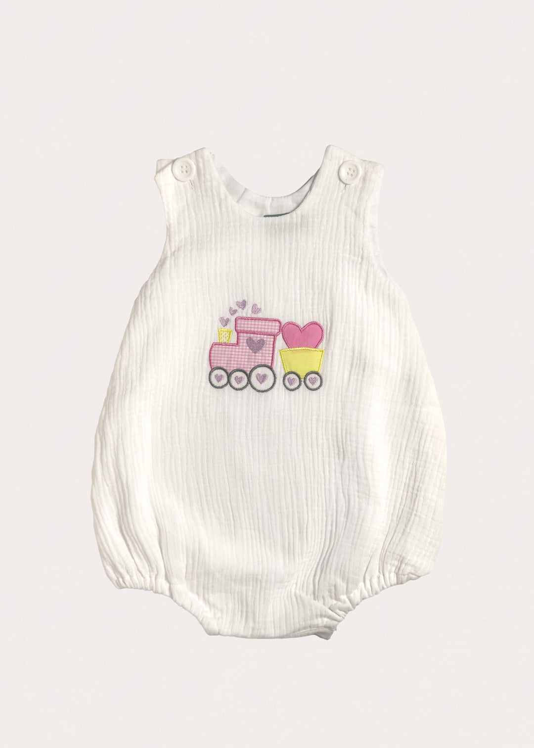 Rory Romper in White
