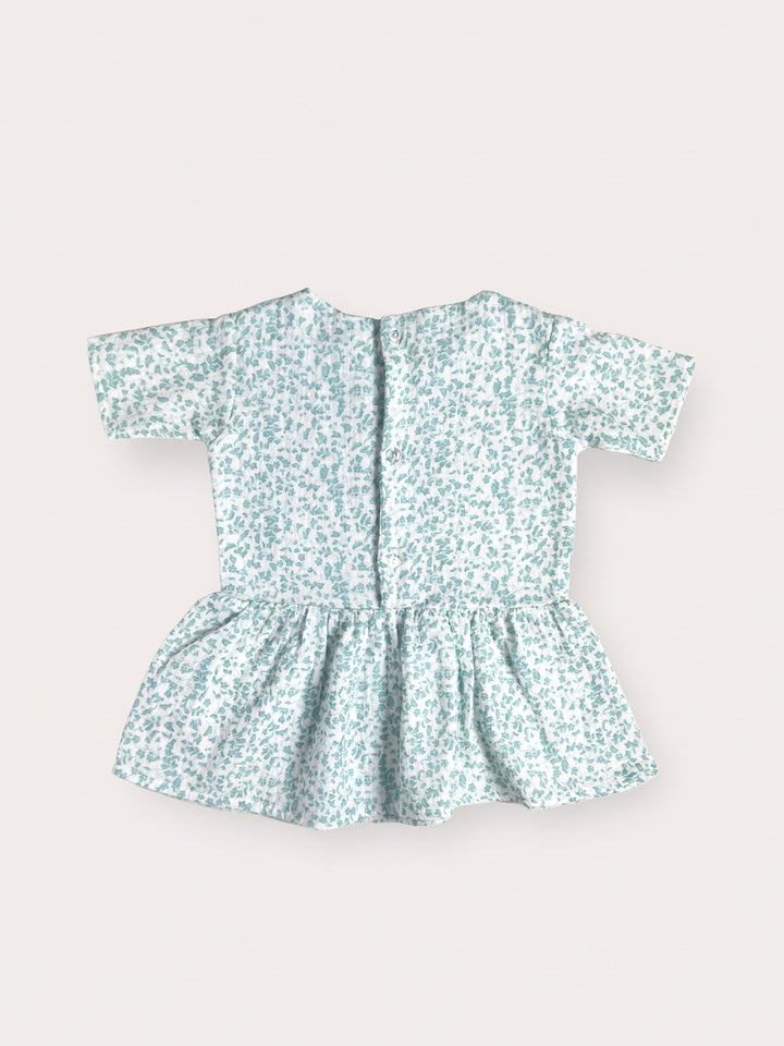 Sophie Dress &amp; Bloomer Set in Sage Meadow