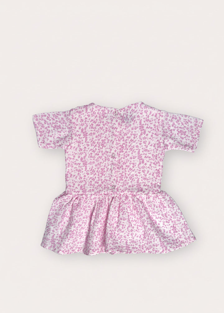 Sophie Dress &amp; Bloomer Set in Pink Meadow