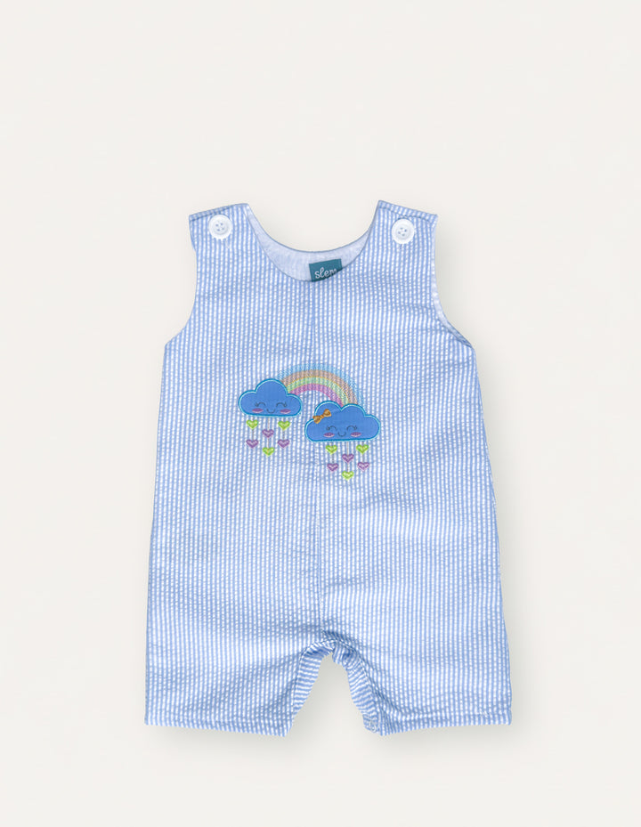 Liam Romper in Blue