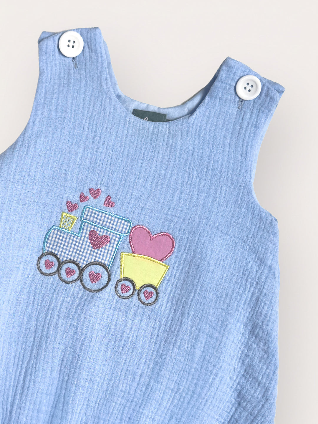 Murphy Romper in Blue