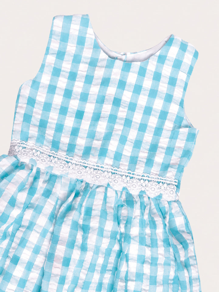 Elodie Dress in Turquoise