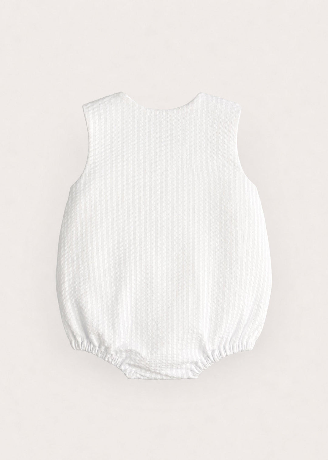 Archie Romper in White