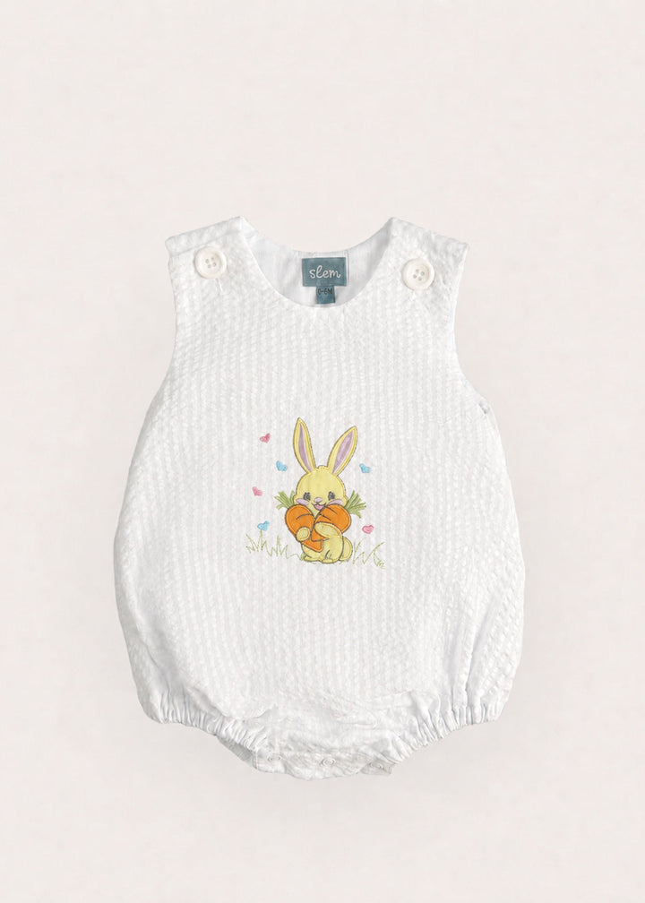 Archie Romper in White