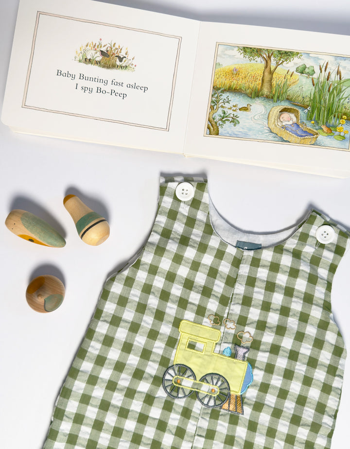 Clémence Romper in Olive